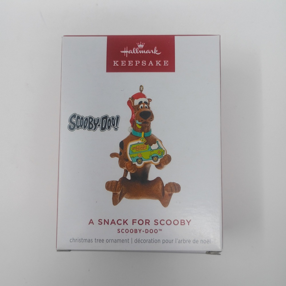 2024 Hallmark Keepsake Scooby-Doo A Snack for Scooby Christmas Ornament QXI7154
